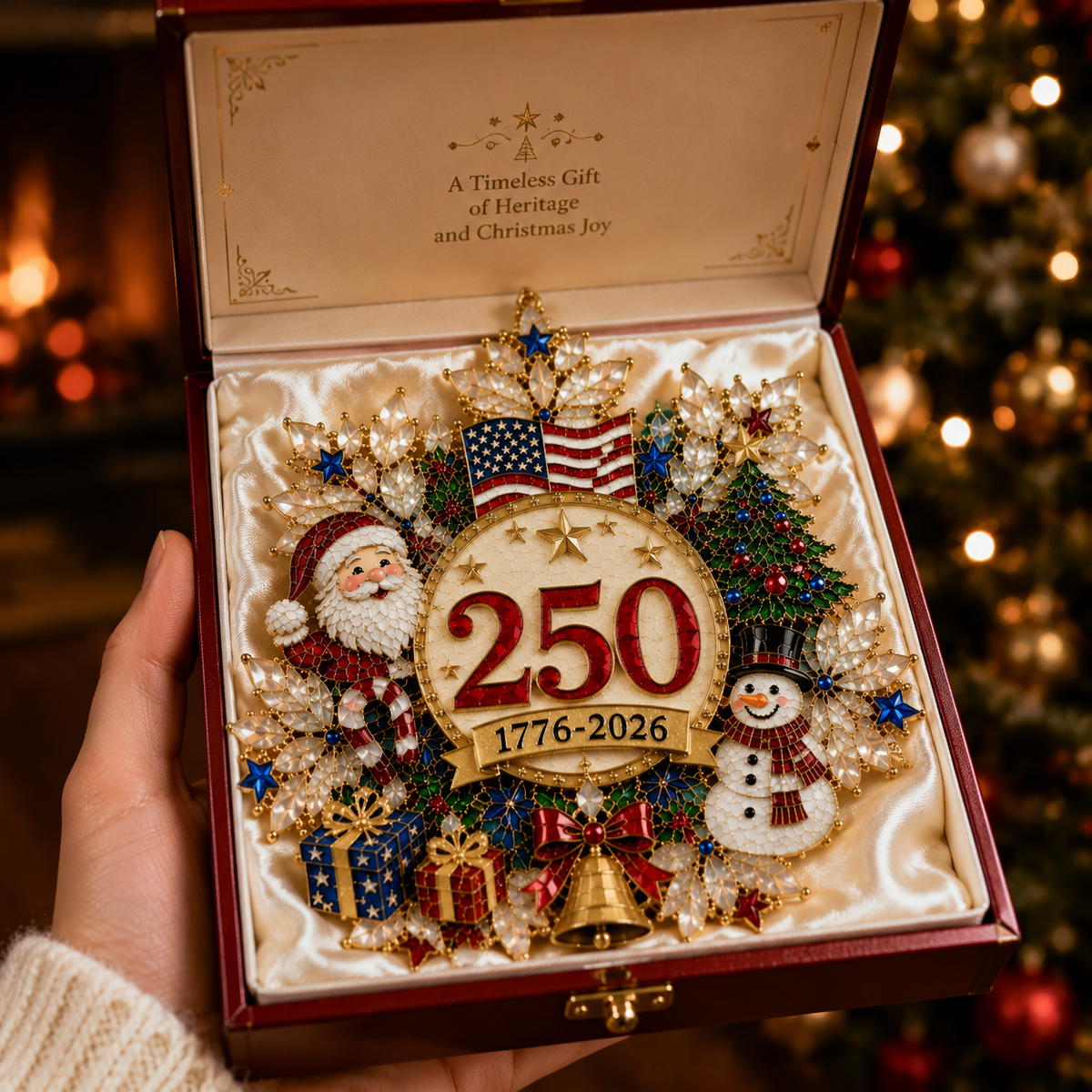 🔥Last 30pcs🔥✨ Limited anniversary edition✨⏰49% OFF!🔥Snowflake Christmas tree ornament