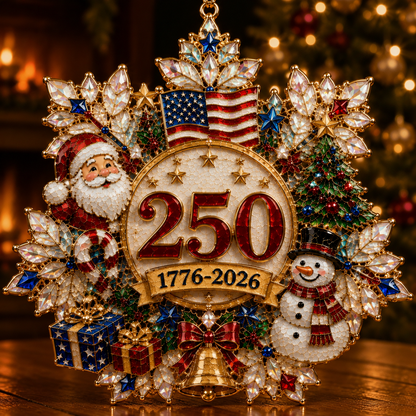 🔥Last 30pcs🔥✨ Limited anniversary edition✨⏰49% OFF!🔥Snowflake Christmas tree ornament