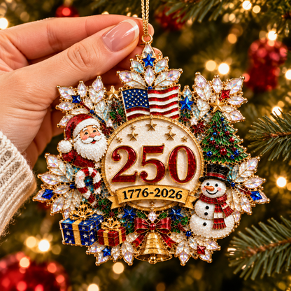🔥Last 30pcs🔥✨ Limited anniversary edition✨⏰49% OFF!🔥Snowflake Christmas tree ornament