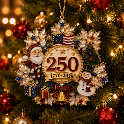 🔥Last 30pcs🔥✨ Limited anniversary edition✨⏰49% OFF!🔥Snowflake Christmas tree ornament