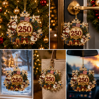 🔥Last 30pcs🔥✨ Limited anniversary edition✨⏰49% OFF!🔥Snowflake Christmas tree ornament