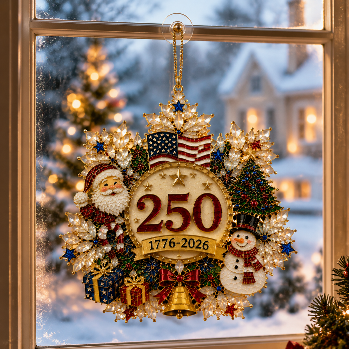 🔥Last 30pcs🔥✨ Limited anniversary edition✨⏰49% OFF!🔥Snowflake Christmas tree ornament