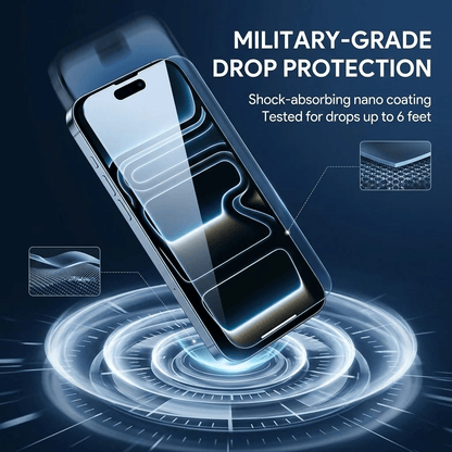 🔥Last Day Sale 49% Off📱2026 New Invisible Screen Protector For iphone-Easy Installation